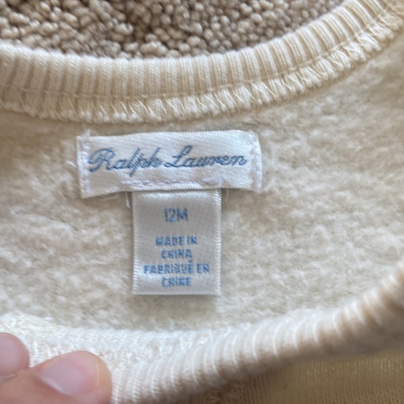 Baby Boys Ralph Lauren POLO Sweatshirt, Size 12M - Picture 2 of 6